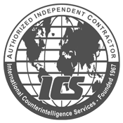 Authorized Independent Contractor with International Counterintelligence Services, Private Investigators and Detectives